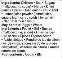 Your Fresh Market Herb and Garlic Roasted Seasoned Chicken