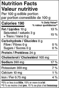 Poulet rôti assaisonné Mon marché fraîcheur aux fines herbes et à l'ail