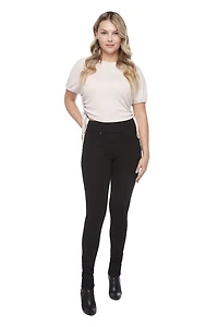 Jeaniologie ™  Pull-On Jeggings - Black