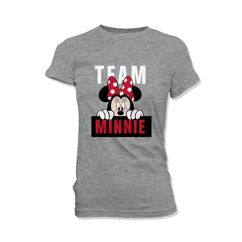 T-shirt Minnie Disney Team pour femme