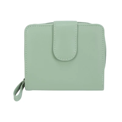 Time And Tru Tab Multi Card French Purse