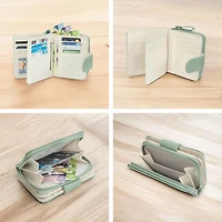 Time And Tru Tab Multi Card French Purse