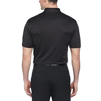Ben Hogan Polo de Golf à Manches Courtes et Imprimé Géométrique Asymétrique Pour Hommes