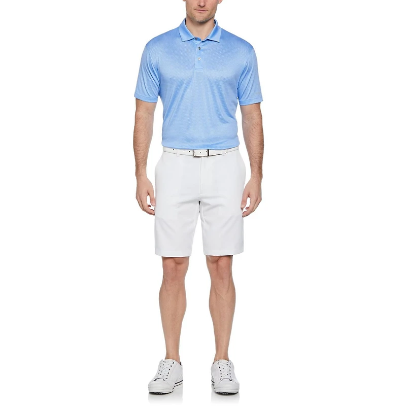 Ben Hogan Polo de Golf à Manches Courtes Pour Homme Avec Imprimé Micro Géo