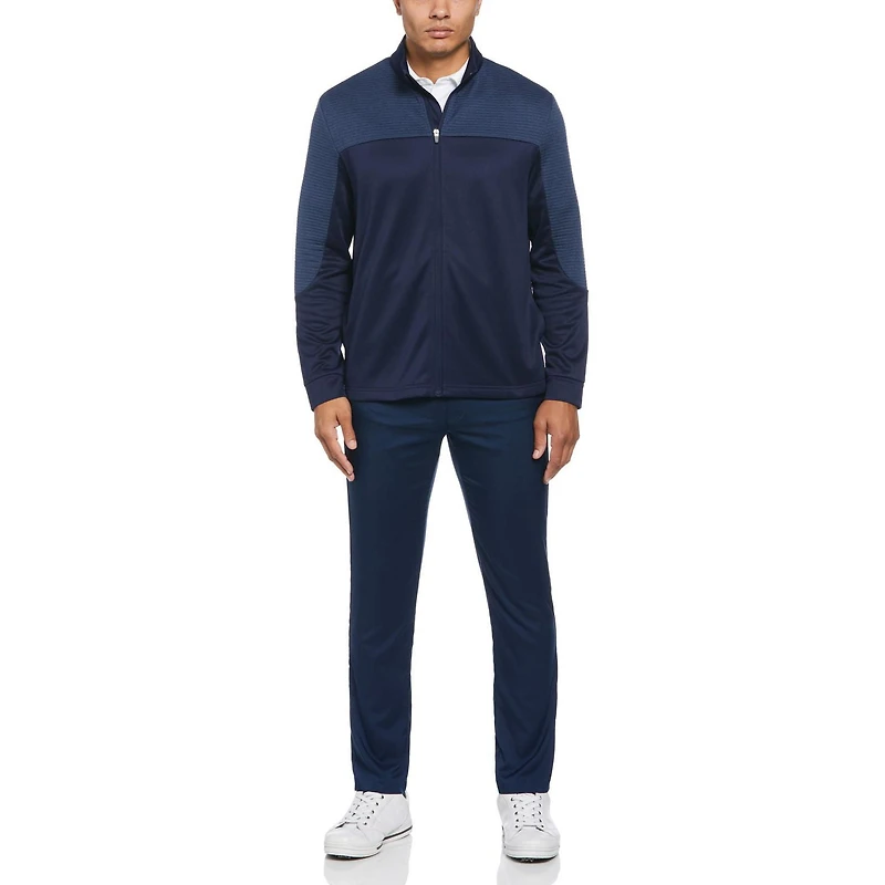 Ben Hogan Pull de Golf Uni Avec Fermeture éclair Sur un Quart Pour Homme