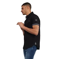 Marc Ecko chemise à boutons à manches courtes pour hommes
