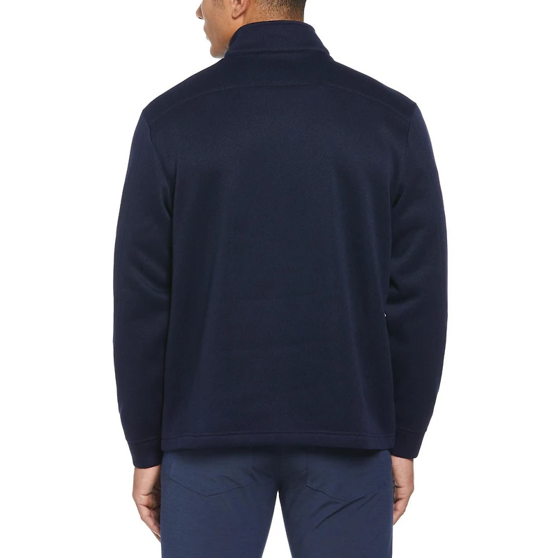 Ben Hogan Men’s Pro Knit Ottoman Zip Golf Jacket