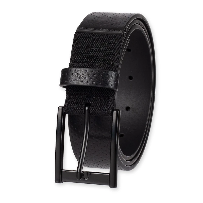 Active Flex by Haggar Men's Casual Perforated Stretch Belt, Sizes S-XL