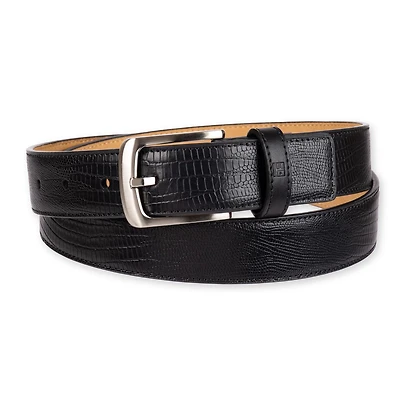 Ceinture extensible gaufrée lézard pour hommes Tailored Flex de Haggar