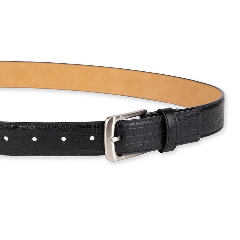 Ceinture extensible gaufrée lézard pour hommes Tailored Flex de Haggar