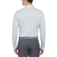 Ben Hogan Polo de Golf à Manches Longues en Jacquard Pour Hommes