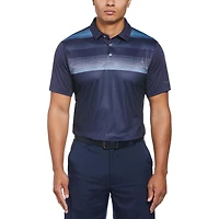 PGA TOUR Polo de Golf à Manches Courtes et Imprimé sur la Poitrine Pour Hommes