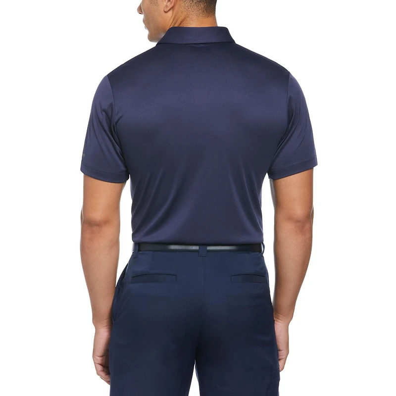 PGA TOUR Polo de Golf à Manches Courtes et Imprimé sur la Poitrine Pour Hommes