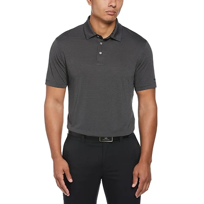 PGA TOUR Polo de Golf à Manches Courtes et Imprimé à Rayures Pour Hommes