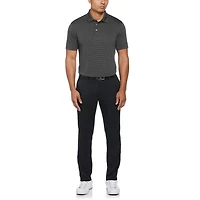 PGA TOUR Polo de Golf à Manches Courtes et Imprimé à Rayures Pour Hommes