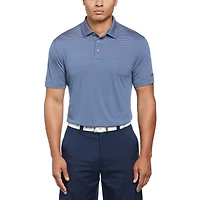 PGA TOUR Polo de Golf à Manches Courtes et Imprimé à Rayures Pour Hommes
