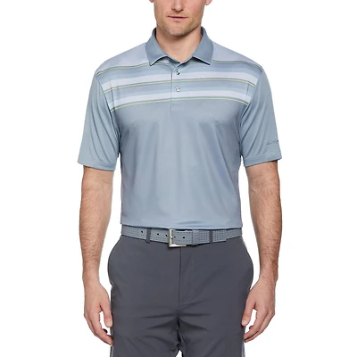 Ben Hogan Polo de Golf à Manches Courtes Eco Birdseye Block Pour Hommes