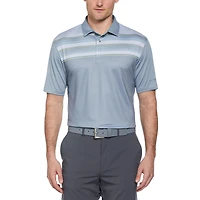 Ben Hogan Polo de Golf à Manches Courtes Eco Birdseye Block Pour Hommes