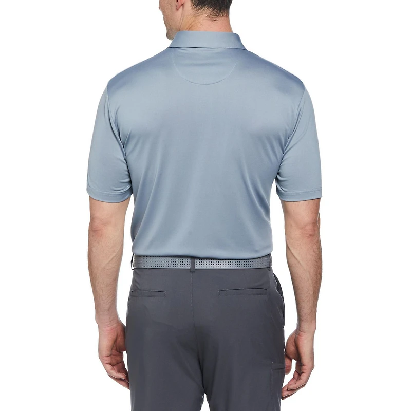 Ben Hogan Polo de Golf à Manches Courtes Eco Birdseye Block Pour Hommes