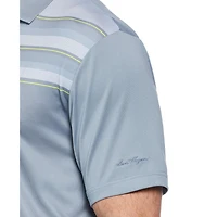 Ben Hogan Polo de Golf à Manches Courtes Eco Birdseye Block Pour Hommes