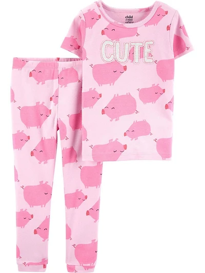 Child of Mine made by Carter's Toddler Boys' 2-piece Pyjama - Pig