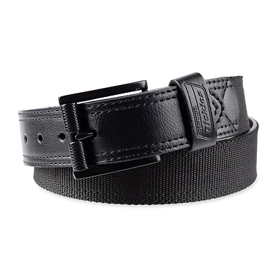 Genuine Dickies Men's Casual Nylon Industrial Strength Workwear Belt, Sizes 34-44
