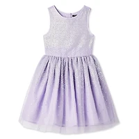 Robe en maille à paillettes George pour filles