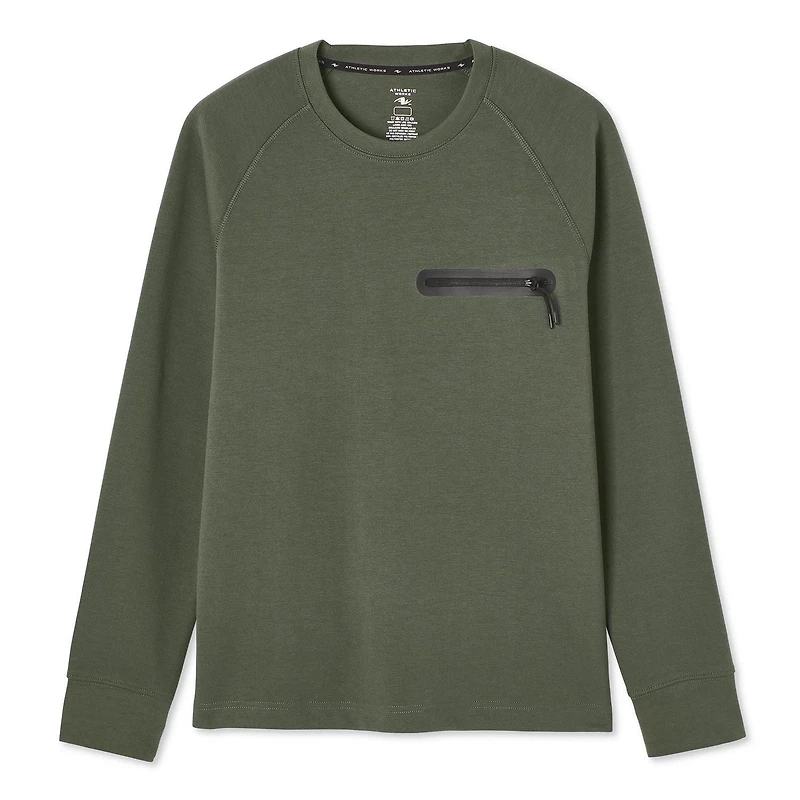 T-shirt à encolure ras du cou Athletic Works pour hommes