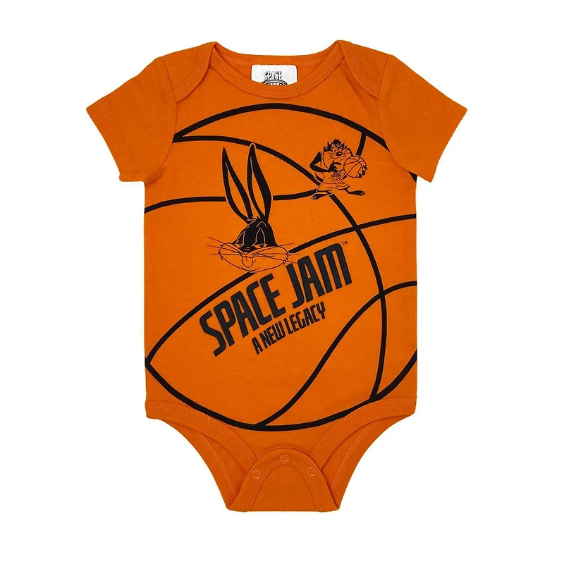 Space Jam Cache couche à manche courte pour béb