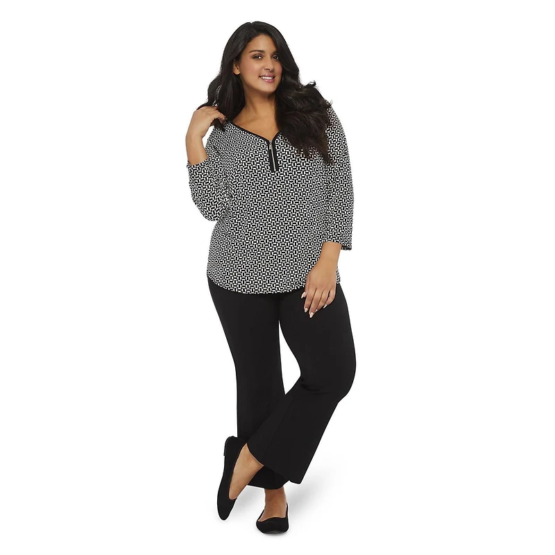 George Women's Bootcut Pants, Sizes 1X-4X