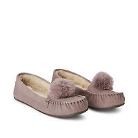 George Women's Suede Moccasin Slippers