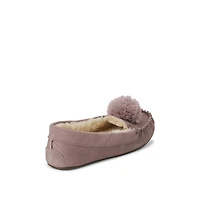 George Women's Suede Moccasin Slippers