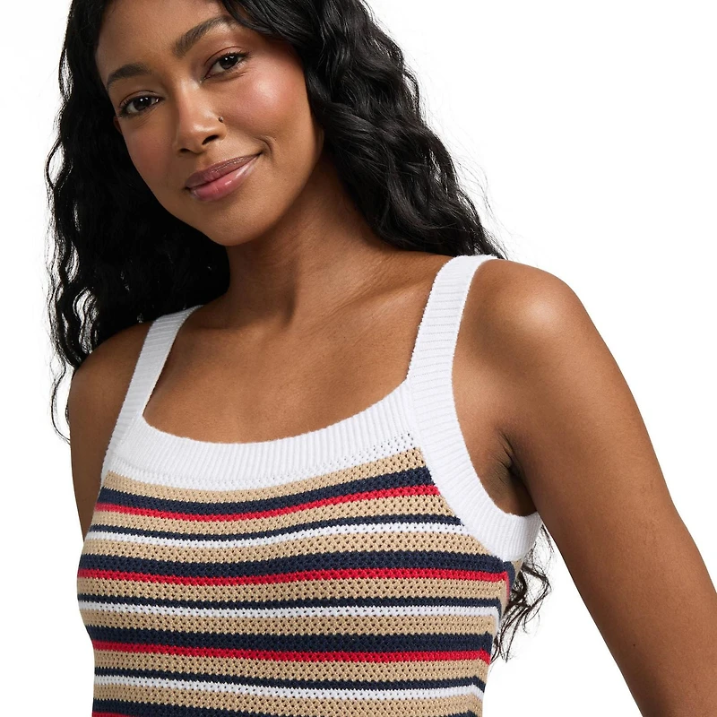Débardeur en crochet à encolure carrée Mexx pour femme