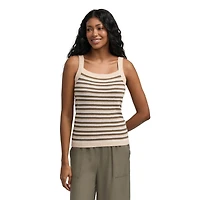 Mexx Women’s Square Neck Crochet Tank
