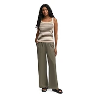 Mexx Women’s Square Neck Crochet Tank