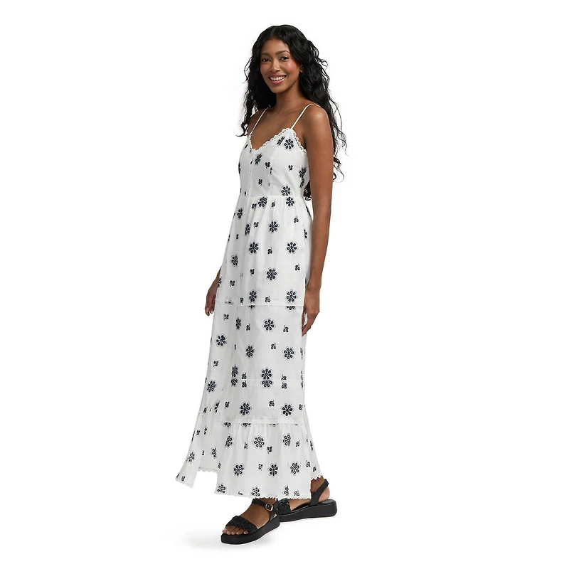 Robe longue à décolleté en cœur Mexx pour femme