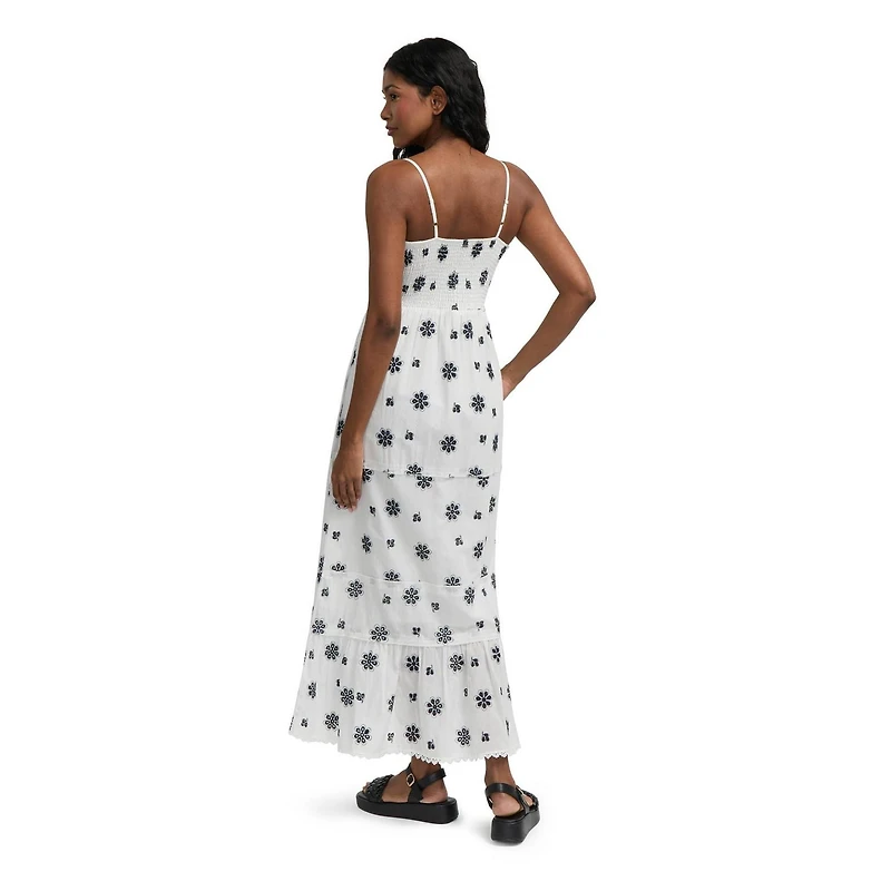 Robe longue à décolleté en cœur Mexx pour femme
