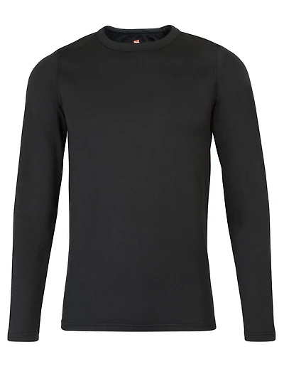 Hanes Men's Thermal Crew, Comfortable Warmth Everyday Lightweight Underwear Crew Shirt, Pack of 1