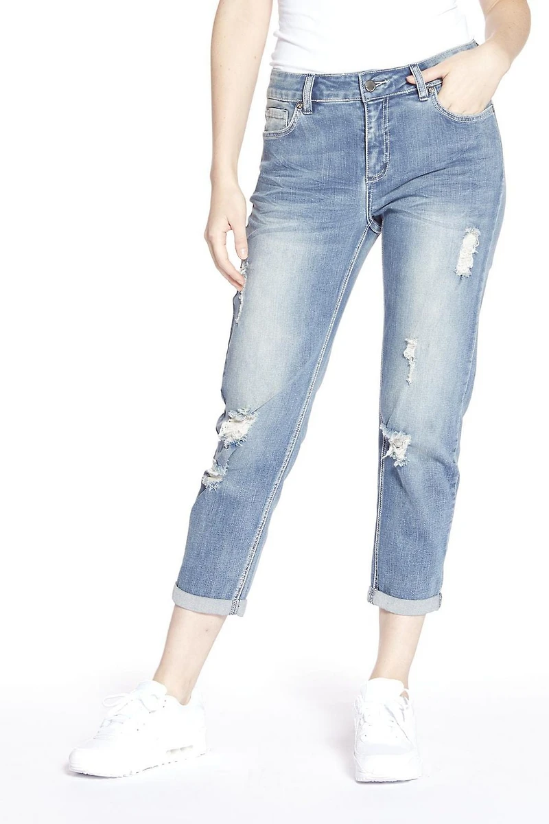 Jeaniologie ™ femme Boyfriend Jean