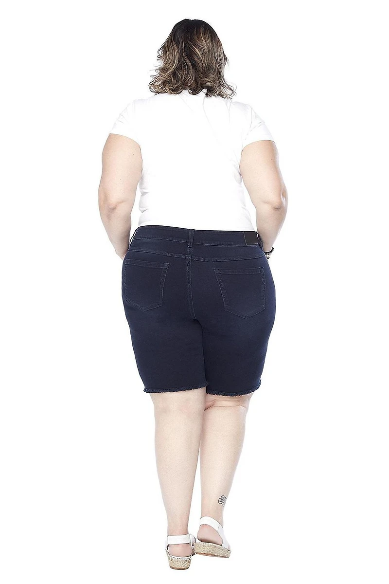 Frankie & Stella ™ Women's Plus 9`INS BERMUDA