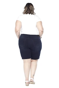 Frankie & Stella ™ Women's Plus 9`INS BERMUDA