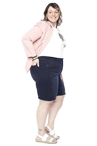 Frankie & Stella ™ Women's Plus 9`INS BERMUDA