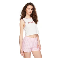 No Boundaries Women's Pajama 2-Piece Set