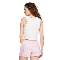 No Boundaries Women's Pajama 2-Piece Set