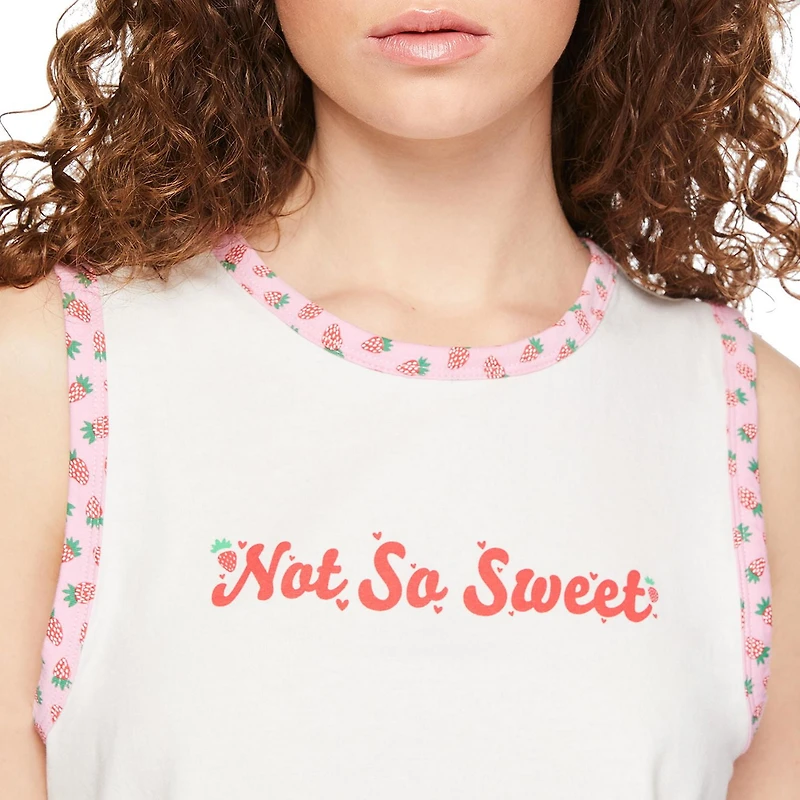No Boundaries Women's Pajama 2-Piece Set