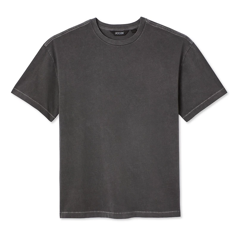 Jackson Boys' Washed Short Sleeve Crew Neck Tee, Sizes M-XXL