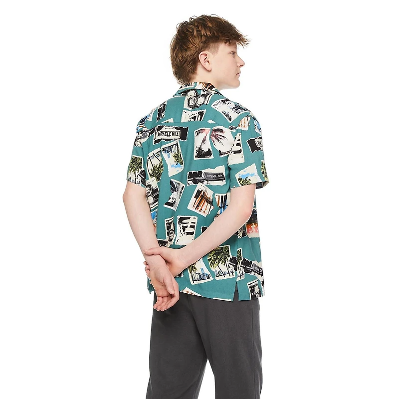 Jackson Boys' Short Sleeve Resort Shirt
