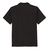 Chemise de vacances texturée à manches courtes Jackson pour garçons