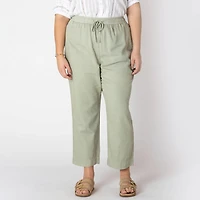 Devoted Taille Plus Femme Pantalon de jogging ample à jambes larges
