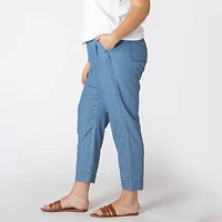 Devoted Taille Plus Femme Pantalon de jogging ample à jambes larges